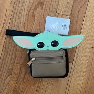 Loungefly Baby Yoda Wristlet Bag